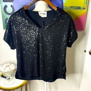 SAVANNA JANE Sequined Tshirt